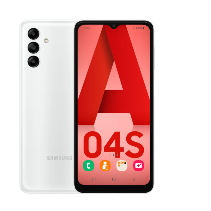 Smartphone SAMSUNG GALAXYA04SBLANC · Reconditionné