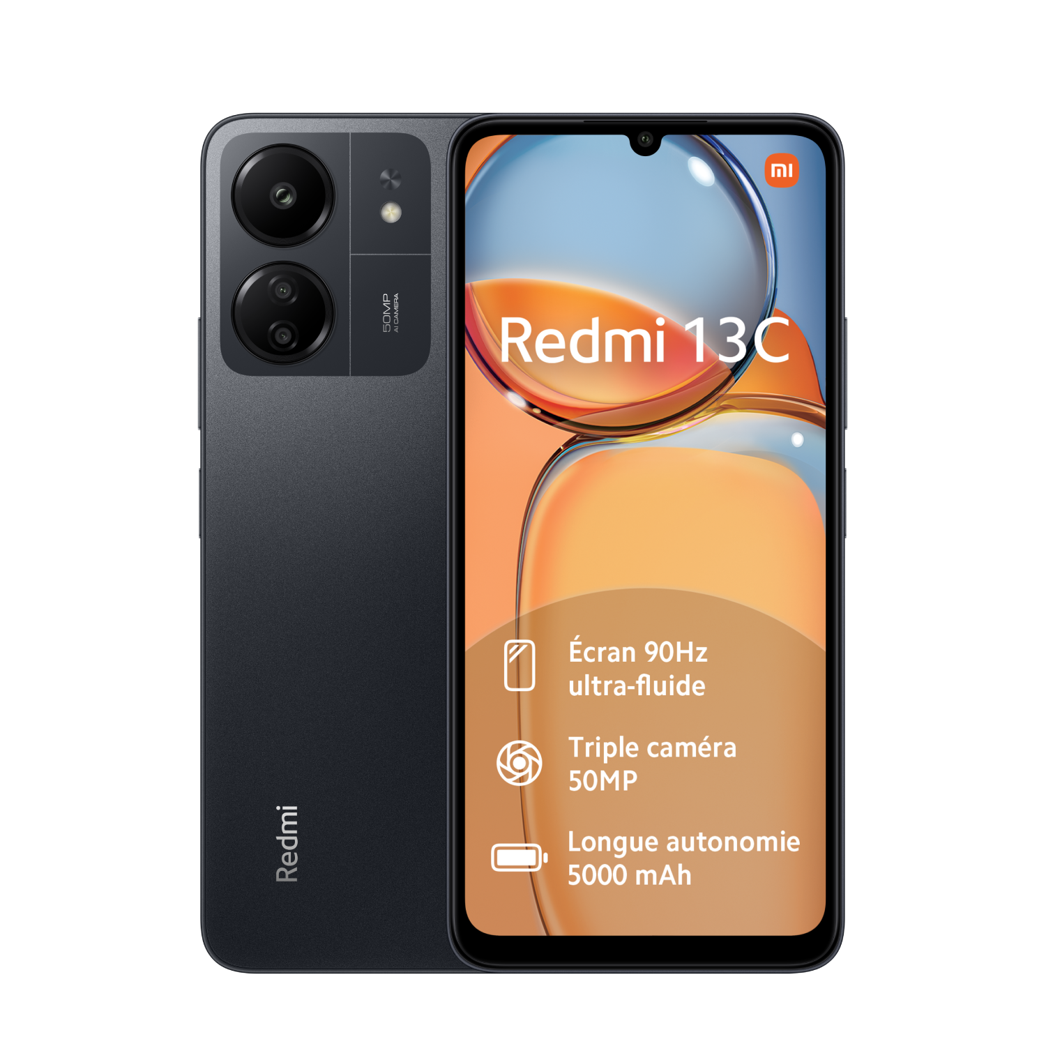 Redmi 13C - 4/128 Go - Midnight Black
