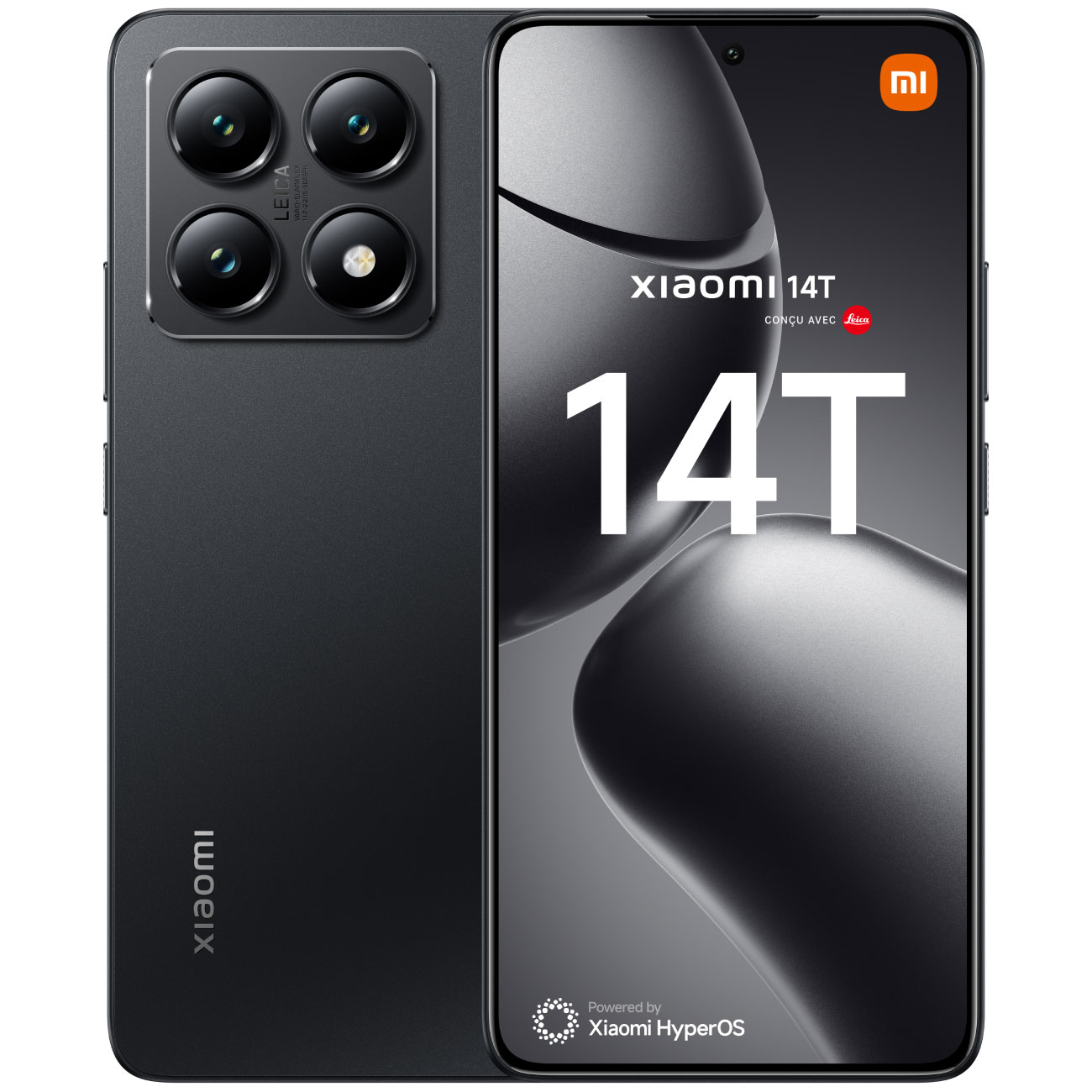 14T Conçu avec Leica Noir Titane (12 Go / 256 Go)