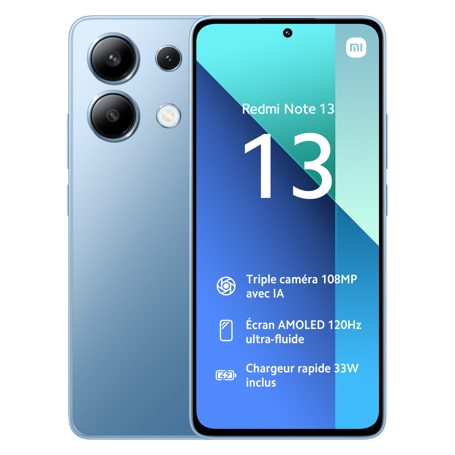 Redmi Note 13 - 8/256 Go - Bleu