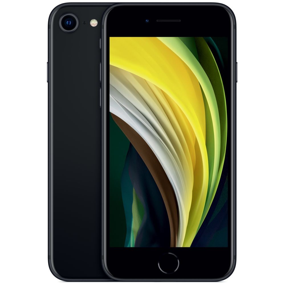 iPhone SE - 128 Go - Noir - sans écouteurs · Reconditionné