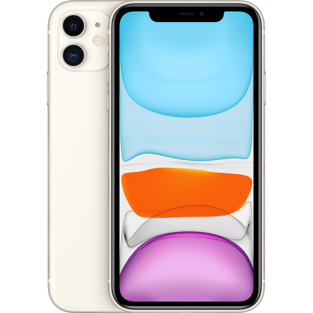 iPhone 11 - 128 Go - Blanc - sans écouteurs