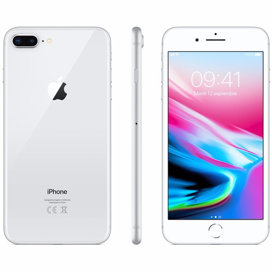 iPhone 8 Plus - 64 Go - MQ8M2ZD/A - Argent · Reconditionné