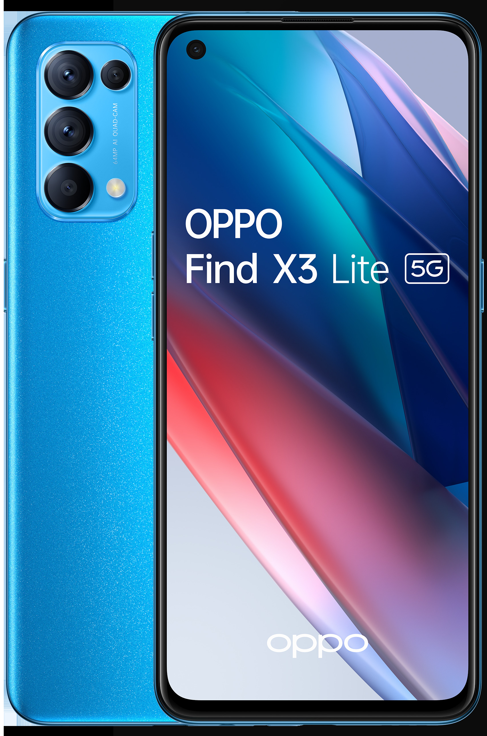 Find X3 Lite 5G - 8/128 Go - Bleu · Reconditionné